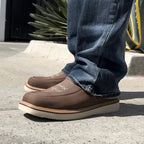 King Welt Country Flex 6” Double Zipper Work Boots – Sand - OriginalWestern.com