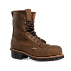 King Welt Flex Welt 8” Terrain Master Work Boots – Cigar - OriginalWestern.com
