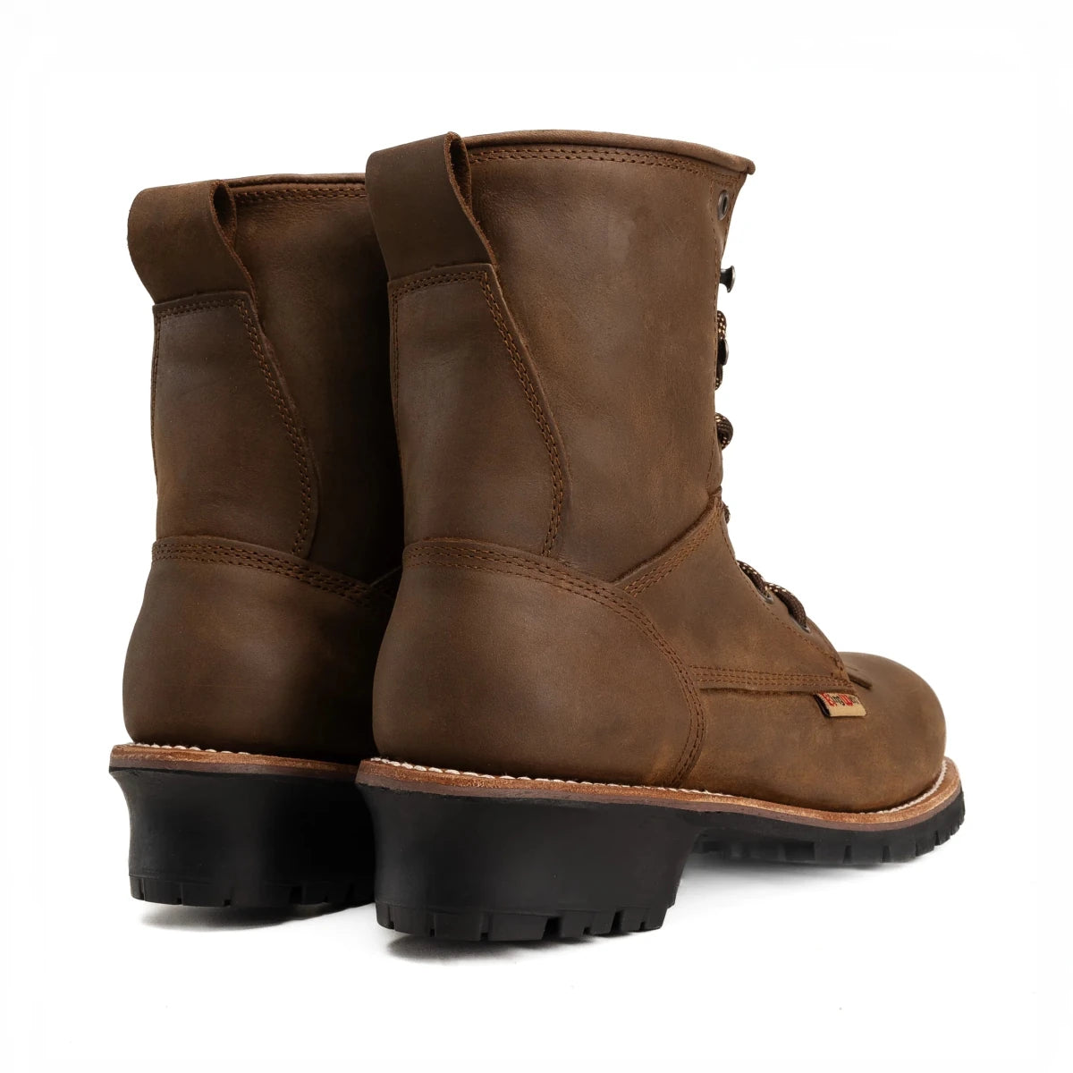 King Welt Flex Welt 8” Terrain Master Work Boots – Cigar - OriginalWestern.com