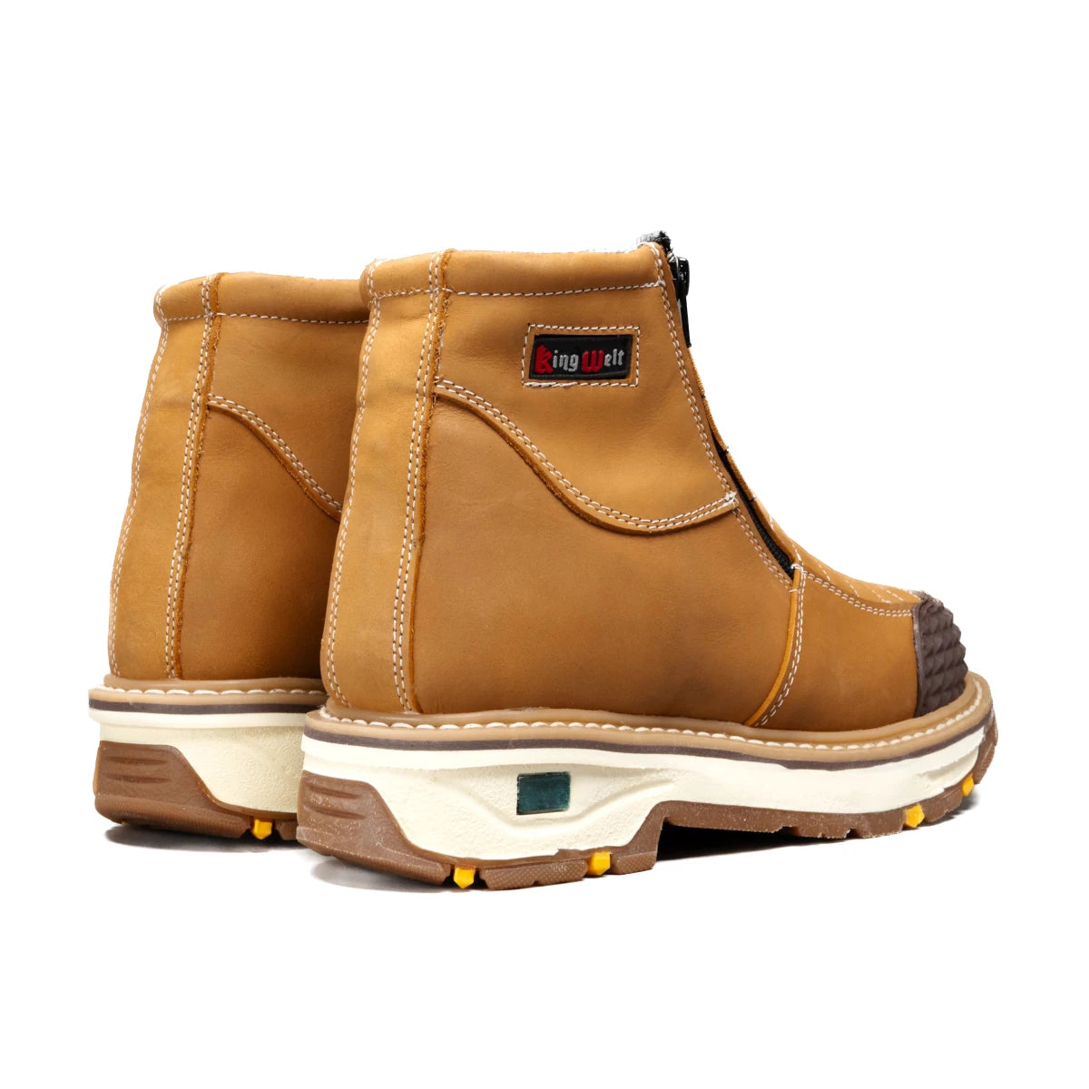 King Welt KW-332 Armor Flex Zipper Double Density Work Boots with Armor Guard Toe - OriginalWestern.com