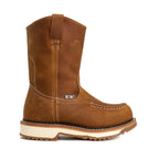 King Welt LASSO 11” Tan Pull Up Soft Toe Work Boot – Laton - OriginalWestern.com
