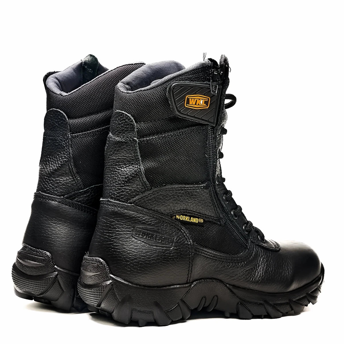 King Welt Military Tactical 10” Boots – Black - OriginalWestern.com
