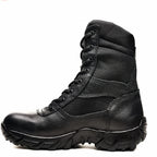 King Welt Military Tactical 10” Boots – Black - OriginalWestern.com