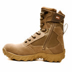 King Welt Military Tactical 10” Boots – Sand - OriginalWestern.com