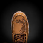 King Welt Patriot 6” Composite Toe Lace Up Work Boots – Tan - OriginalWestern.com