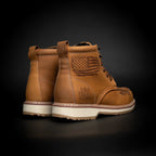 King Welt Patriot 6” Composite Toe Lace Up Work Boots – Tan - OriginalWestern.com