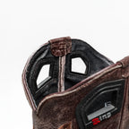 King Welt Predator Pro Alligator 11” Work Boots Soft Toe – Brown - OriginalWestern.com