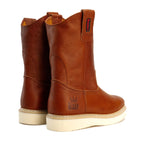 King Welt Santa Fe 11” Wellington Work Boots – Tan - OriginalWestern.com