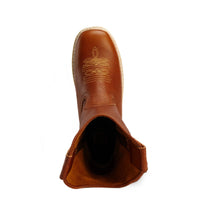 King Welt Santa Fe 11” Wellington Work Boots – Tan - OriginalWestern.com