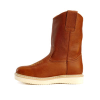 King Welt Santa Fe 11” Wellington Work Boots – Tan - OriginalWestern.com