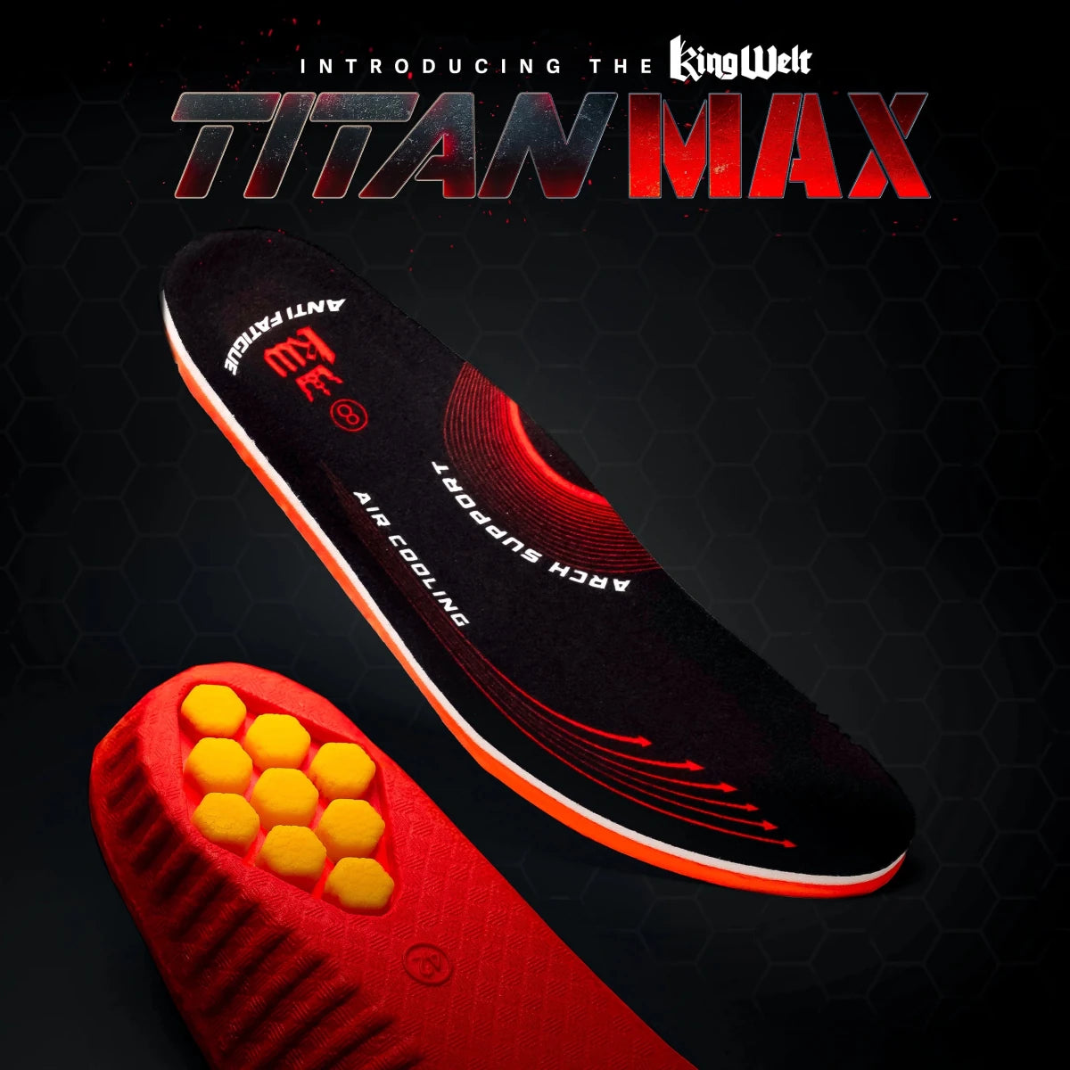 King Welt Titan Max Insole - OriginalWestern.com
