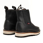 King Welt Ultra Flex 6” Black Work Boots - OriginalWestern.com