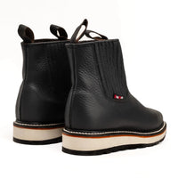 King Welt Ultra Flex 6” Black Work Boots - OriginalWestern.com