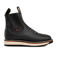 King Welt Ultra Flex 6” Black Work Boots - OriginalWestern.com