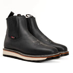 King Welt Ultra Flex 6” Black Work Boots - OriginalWestern.com