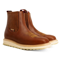 King Welt Ultra Flex 6” Chelsea Work Boots – Tan - OriginalWestern.com