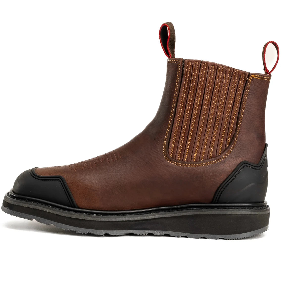 King Welt Ultra Flex 6” Guarded Master Steel Toe Work Boots – Brown - OriginalWestern.com