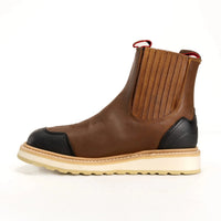 King Welt Ultra Flex 6” Guarded Master Work Boots– Tan - OriginalWestern.com