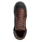 King Welt Ultra Flex 6” Zipper Double Work Boots – Brown/Black - OriginalWestern.com