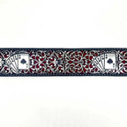 Laser Cut Leather Poker Aces Western Belt with Removable Buckle - Silver - OriginalWestern.com
