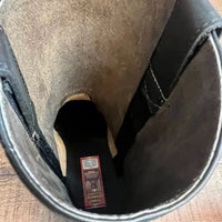 Men's Bikers Boots Genuine Leather Black Est. 807 - OriginalWestern.com