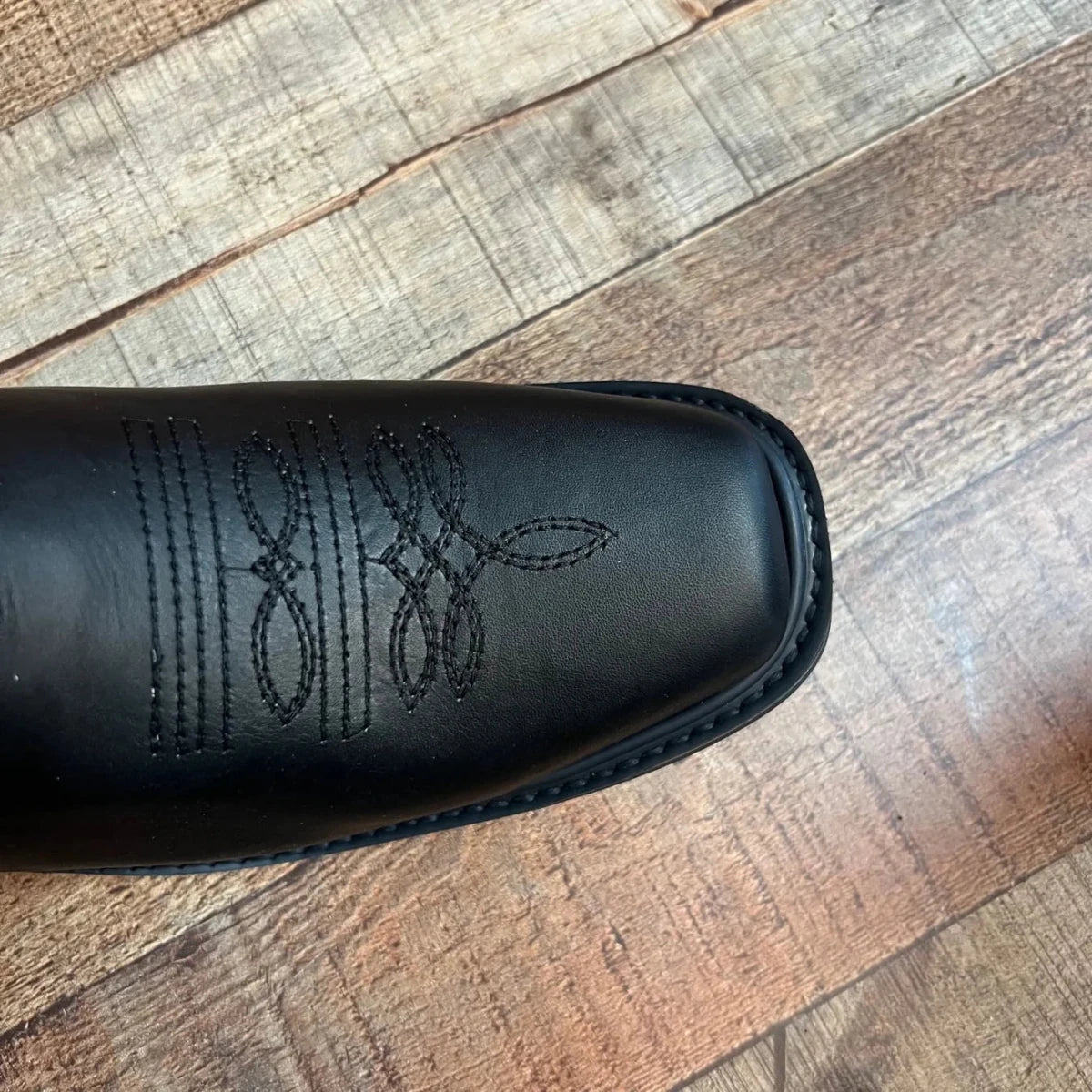 Men's Bikers Boots Genuine Leather Black Est. 807 - OriginalWestern.com