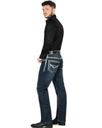 Men's Boot Cut Western Jeans – Stretch Denim Cowboy Pants -1872 - OriginalWestern.com