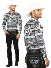 Men's Boot Cut Western Jeans – Stretch Denim Cowboy Pants - Black 45311 - OriginalWestern.com