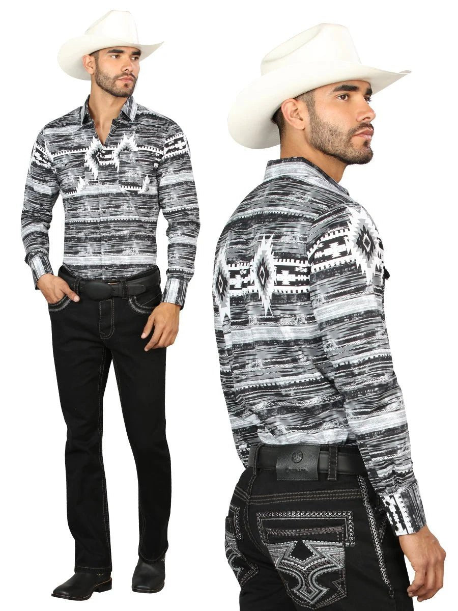 Men's Boot Cut Western Jeans – Stretch Denim Cowboy Pants - Black 45311 - OriginalWestern.com