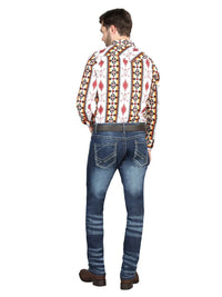 Men's Boot Cut Western Jeans – Stretch Denim Cowboy Pants - Blue 126628 - OriginalWestern.com