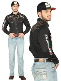 Men's Boot Cut Western Jeans – Stretch Denim Cowboy Pants - Blue 44975 - OriginalWestern.com