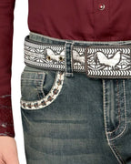 Men's Boot Cut Western Jeans – Stretch Denim Cowboy Pants - Stone 1872 - OriginalWestern.com