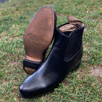 Men's Charro Ankle Boot Napa Est. 300 Black - OriginalWestern.com