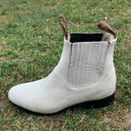 Men's Charro Ankle Boot Napa Est. 300 Bone - OriginalWestern.com
