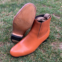 Men's Charro Ankle Boot Napa Est. 300 Cognac - OriginalWestern.com