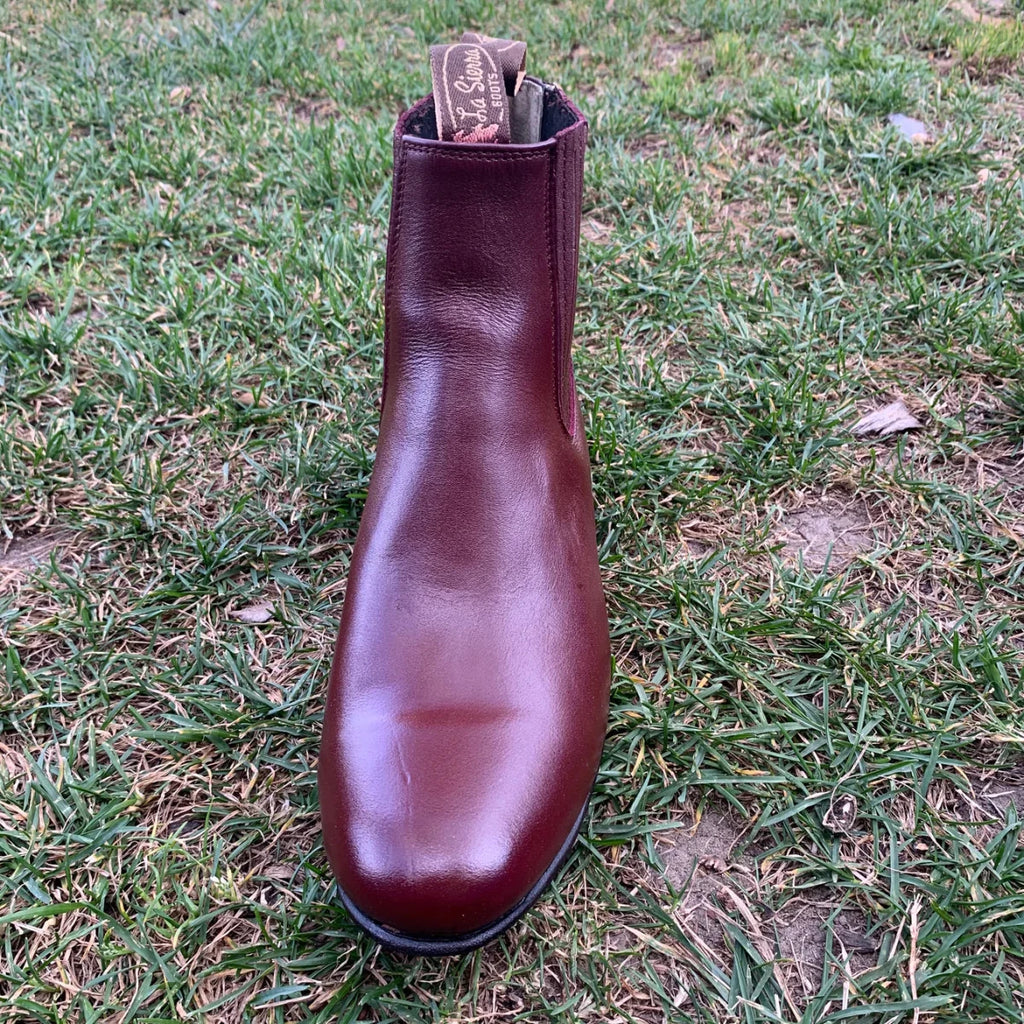 Men's Charro Ankle Boot Napa Est. 300 Wine - OriginalWestern.com