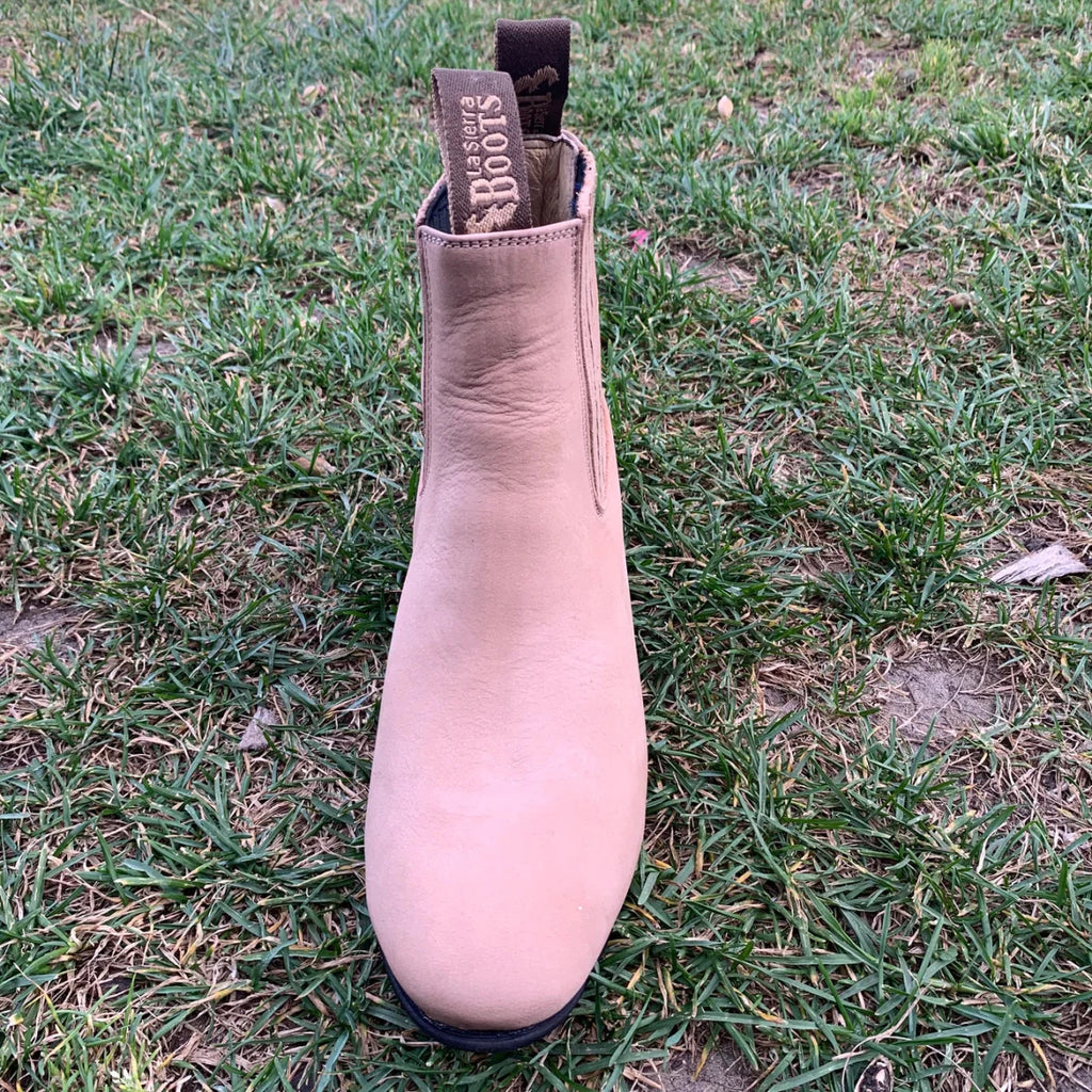 Men's Charro Ankle Boot Nubuck Est. 310 Sand - OriginalWestern.com
