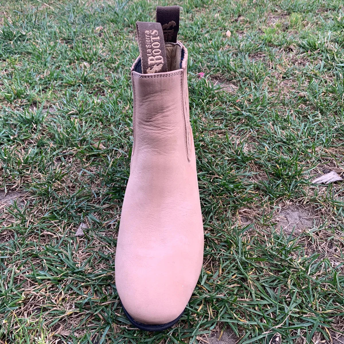 Men's Charro Ankle Boot Nubuck Est. 310 Sand - OriginalWestern.com