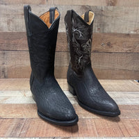Men's Cowboy Boot Genuine Bull Neck Leather Western Est. 099 Brown - OriginalWestern.com