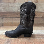 Men's Cowboy Boot Genuine Bull Neck Leather Western Est. 099 Brown - OriginalWestern.com