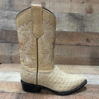 Men's Cowboy Western Ostrich Printed Pointed Boots Est. 099 Orix - OriginalWestern.com