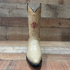 Men's Cowboy Western Ostrich Printed Pointed Boots Est. 099 Orix - OriginalWestern.com