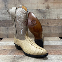 Men's Crocodile Print Leather Cowboy Boots Est. 099 Orix - OriginalWestern.com