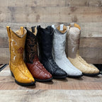 Men's Crocodile Print Leather Cowboy Boots Est. 099 Orix - OriginalWestern.com