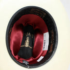 Men’s Cuernos Chuecos 10,000X Johnson Style Straw Cowboy Hat DeLuxe - OriginalWestern.com