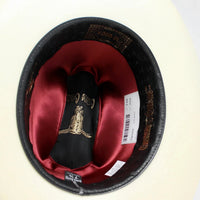 Men’s Cuernos Chuecos 10,000X Johnson Style Straw Cowboy Hat DeLuxe - OriginalWestern.com