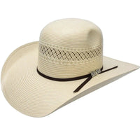 Men’s Cuernos Chuecos 100X Gus Style Western Cowboy Shantung Straw Hat - OriginalWestern.com