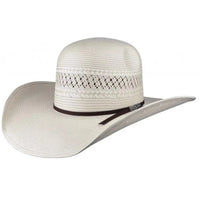 Men’s Cuernos Chuecos 100X Gus Style Western Cowboy Shantung Straw Hat - OriginalWestern.com