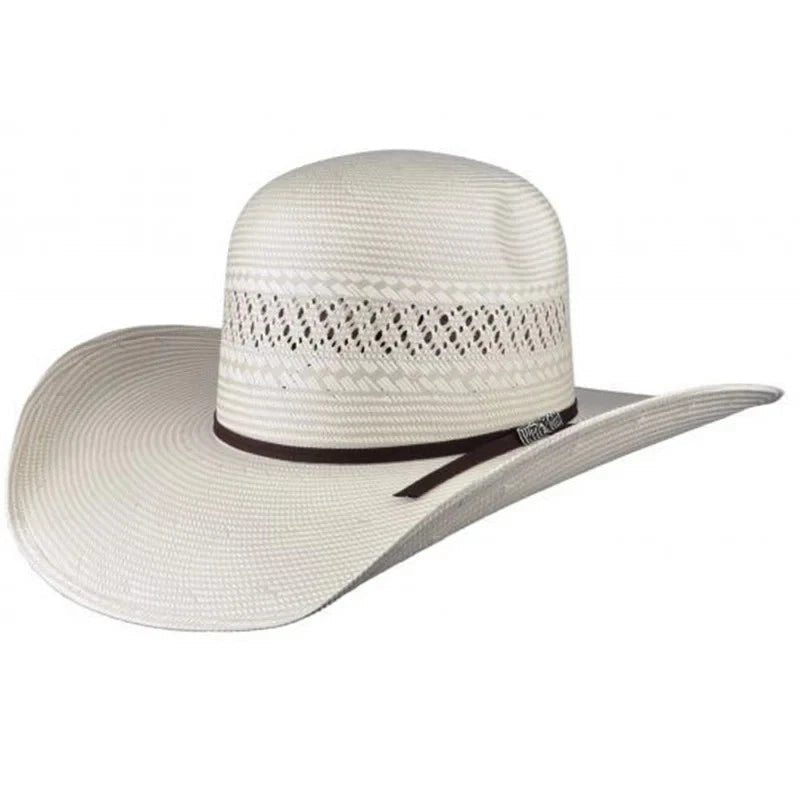 Men’s Cuernos Chuecos 100X Gus Style Western Cowboy Shantung Straw Hat - OriginalWestern.com