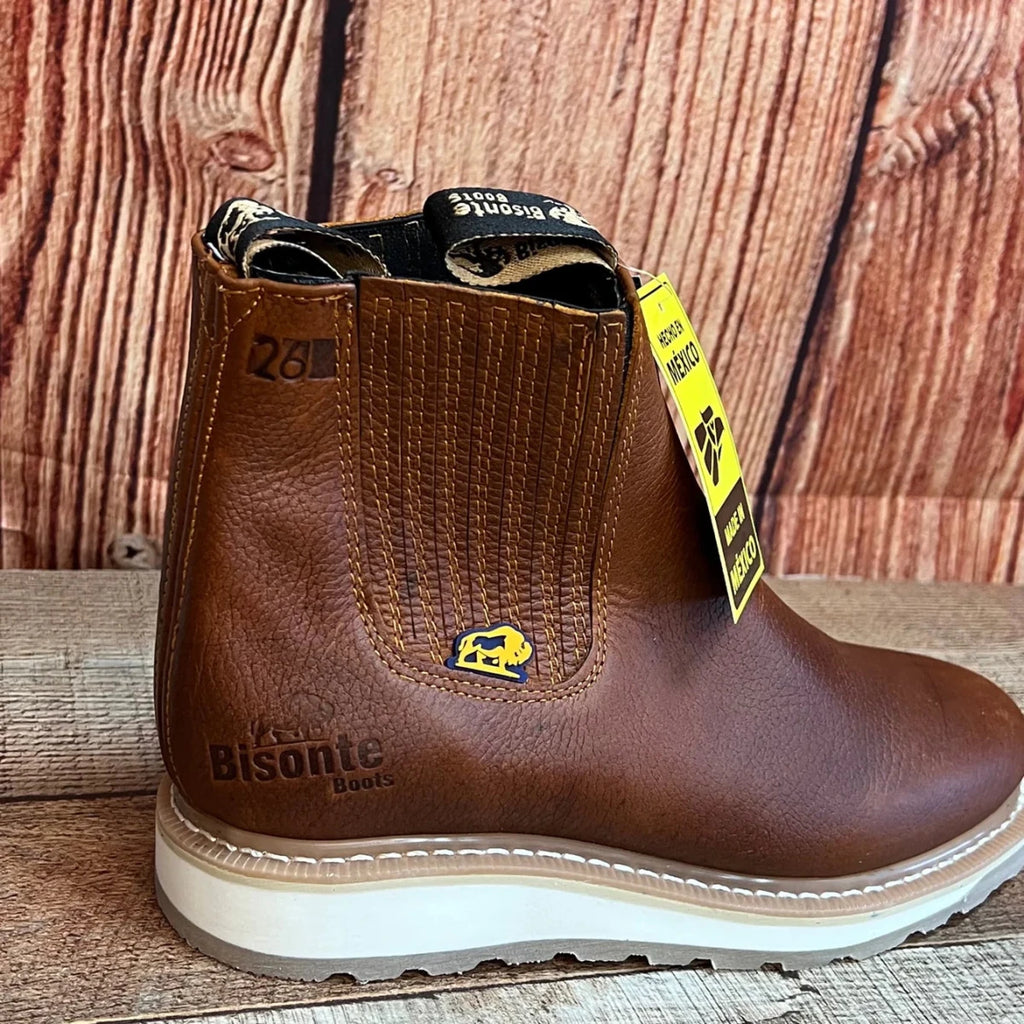 Men's Double Density Soles Oil Resistant Leather Work Half Ankle Boot Est. 427 - OriginalWestern.com